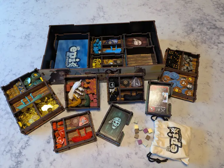 Tiny Epic Pirates Deluxe Bundle