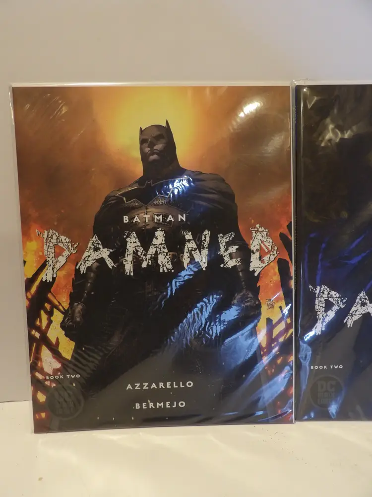 * Lot of Batman Damned Book 2 & Variant Azzarello/Bermejo