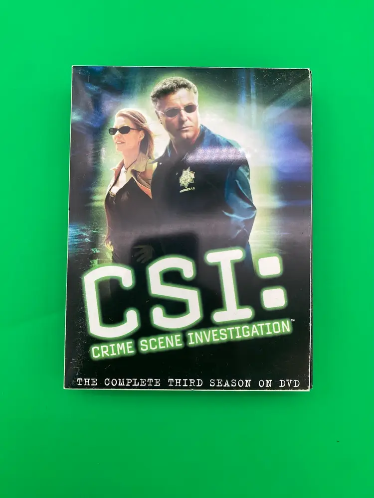 CSI: Crime Scene Investigation Complete Third & Fourth Season DVD Sets 12 Discs