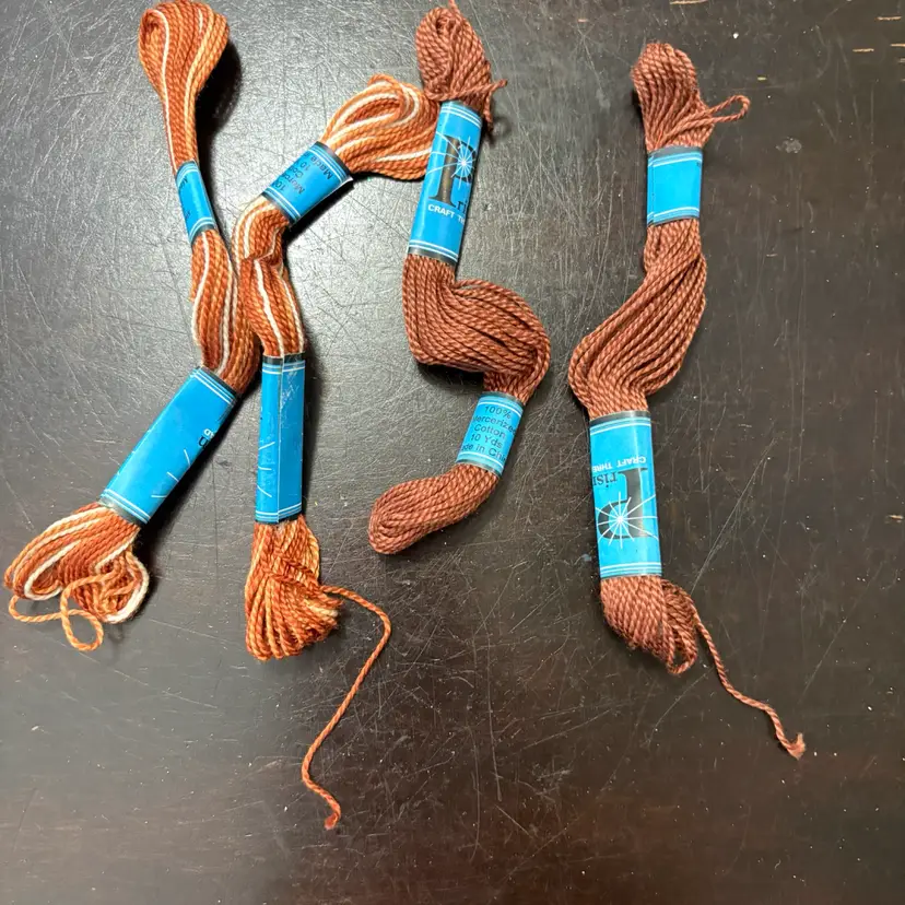 Brown Needlepoint Thread