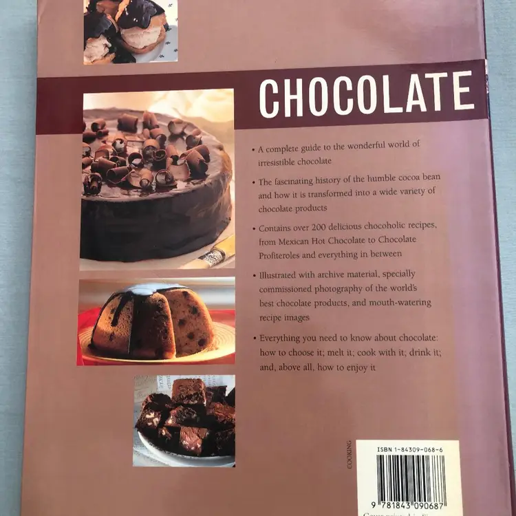 Chocolate Cooking with the World's Best Ingredient Book Christine McFadden
