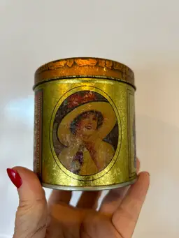 Coca Cola Tin W/ Puzzle   Bristol Ware