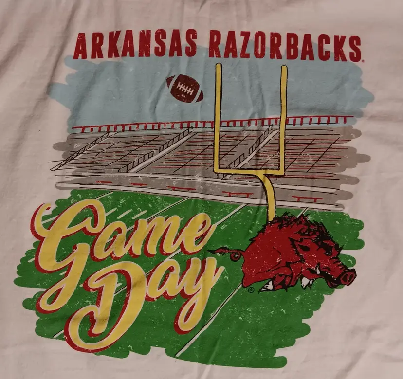 vintage Arkansas Razorbacks Game Day t-shirt college football basketball