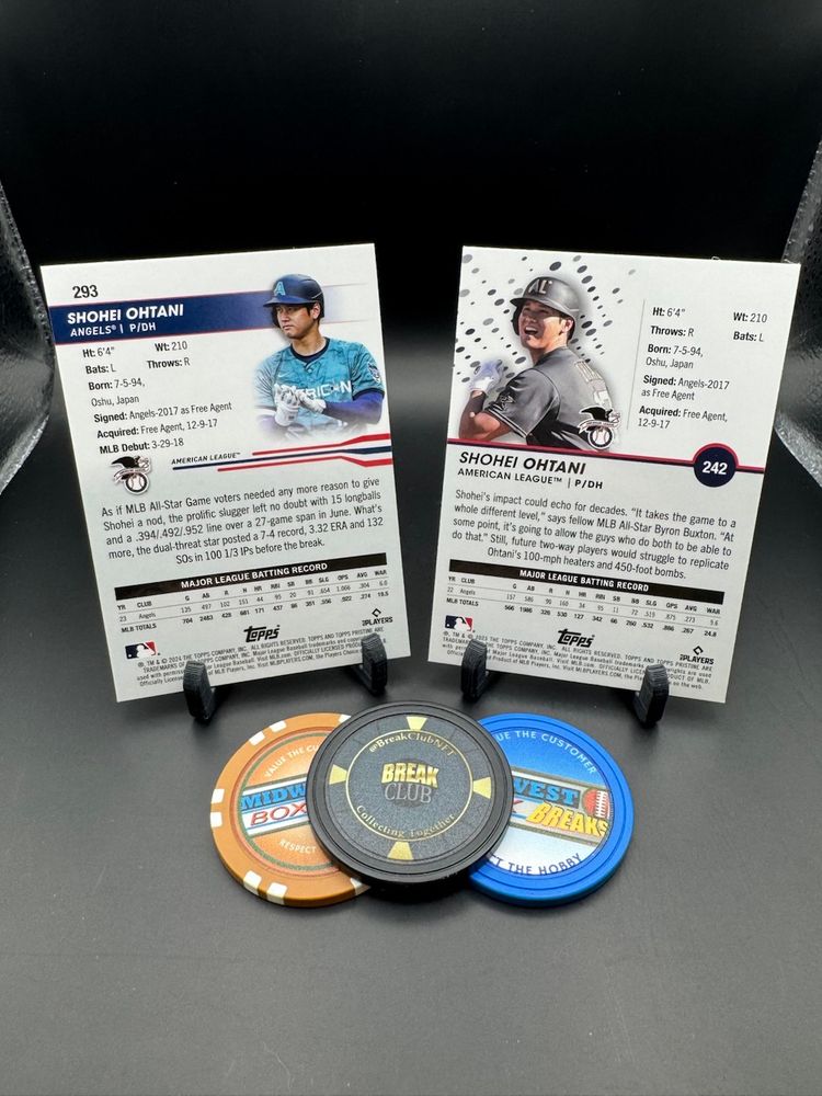Shohei Ohtani 2023 And 2024 Topps Pristine Los Angeles Dodgers