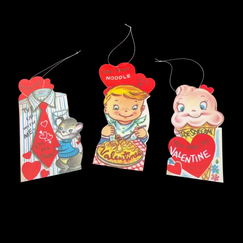 Vintage Valentines Cut Outs