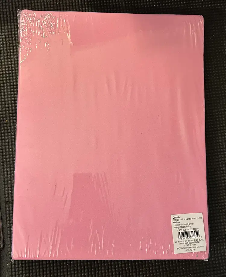 Creatology Halloween Foam Sheets 15 Pieces 3 Colors NWT