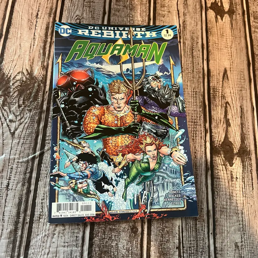 Aquaman #1 Comic Book 2016