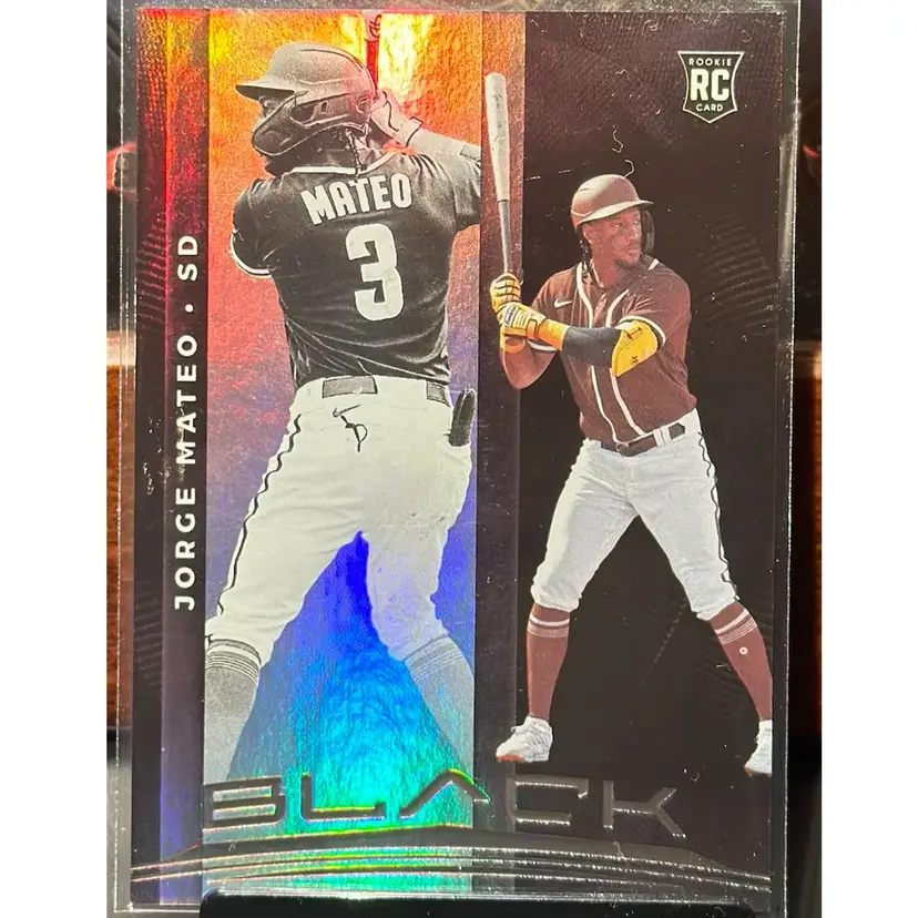 Jorge Mateo San Diego Padres 2021 Panini Chronicles Black Rookie Card RC