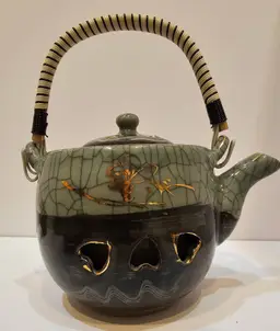 Vintage Otagiri Somauaki Teapot & 4 Tea cups