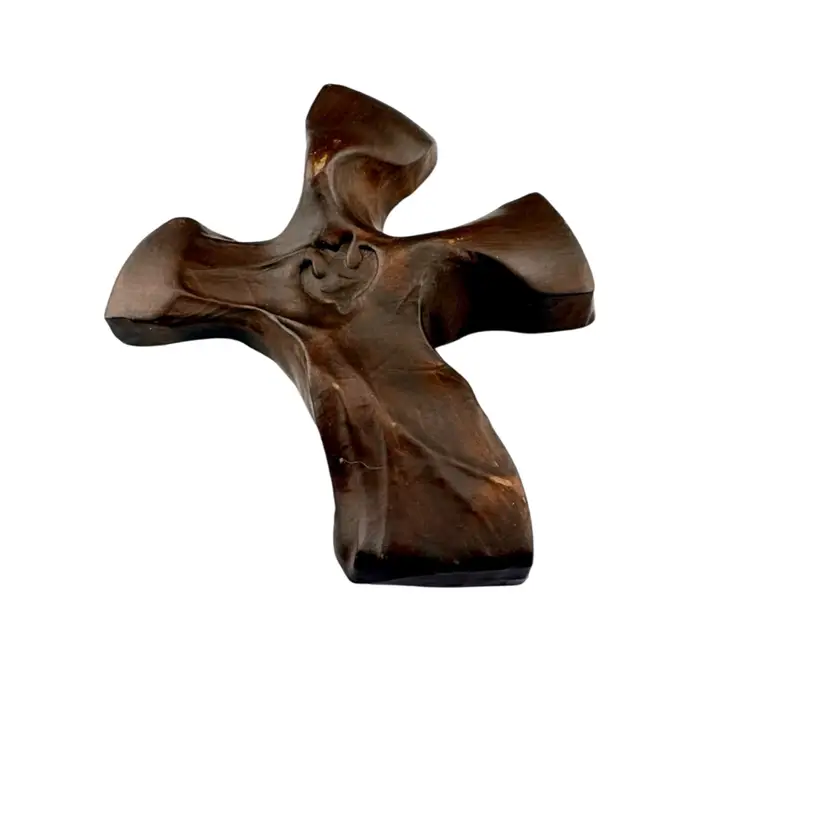 #01 - Resin Clinging Cross 4β Tall x 3β Across