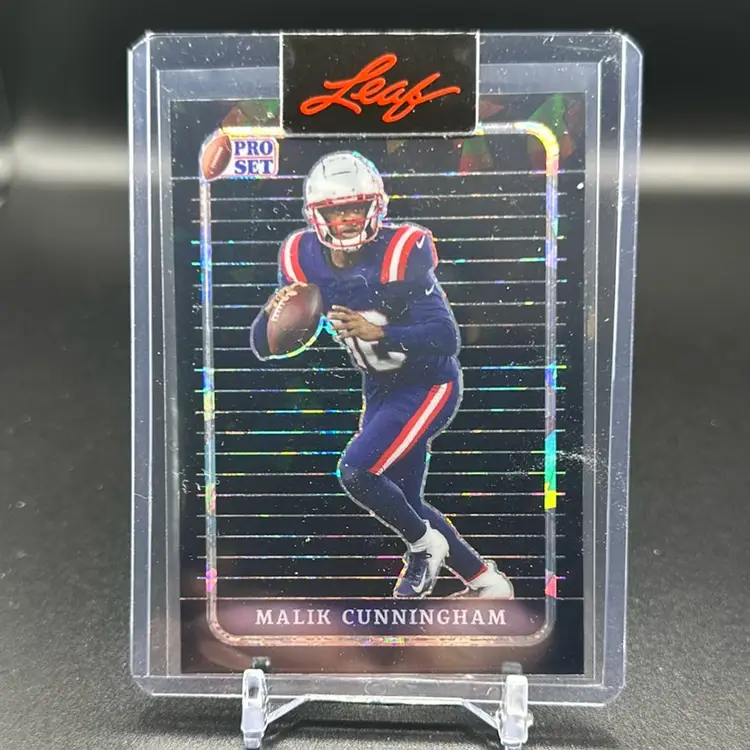 Malik Cunningham 2024 Leaf Pre Production Proof 1/1 Baltimore Ravens