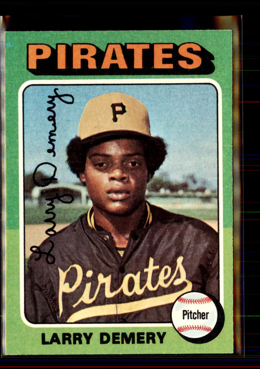 Larry Demery 1975 Topps #433 - Pittsburgh Pirates - (pk4-292)