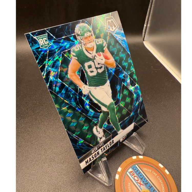 Mason Taylor RC Genesis Case Hit 2025 Mosaic New York Jets