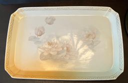 Vintage Germany Porcelain Rectagular Tray