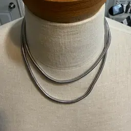 Silver Toned Necklace or Chain