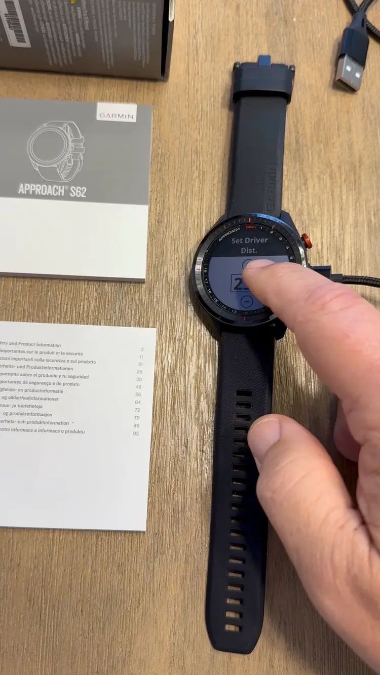 Garmin S62 GPS Watch