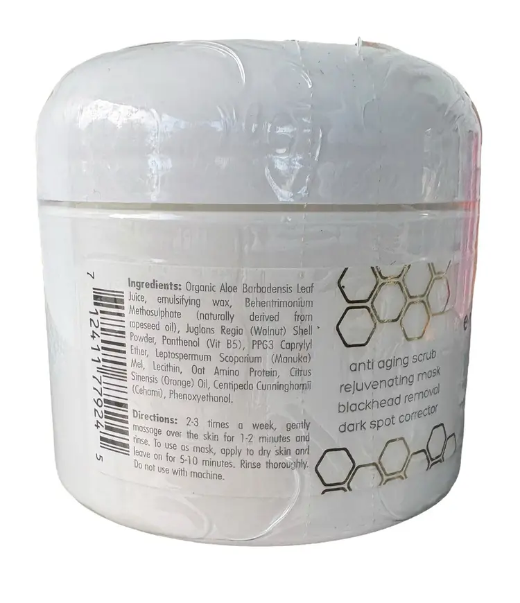 Era Organics Revive + Microdermabrasion Manuka Honey Walnut 2 oz. Scrub & Mask