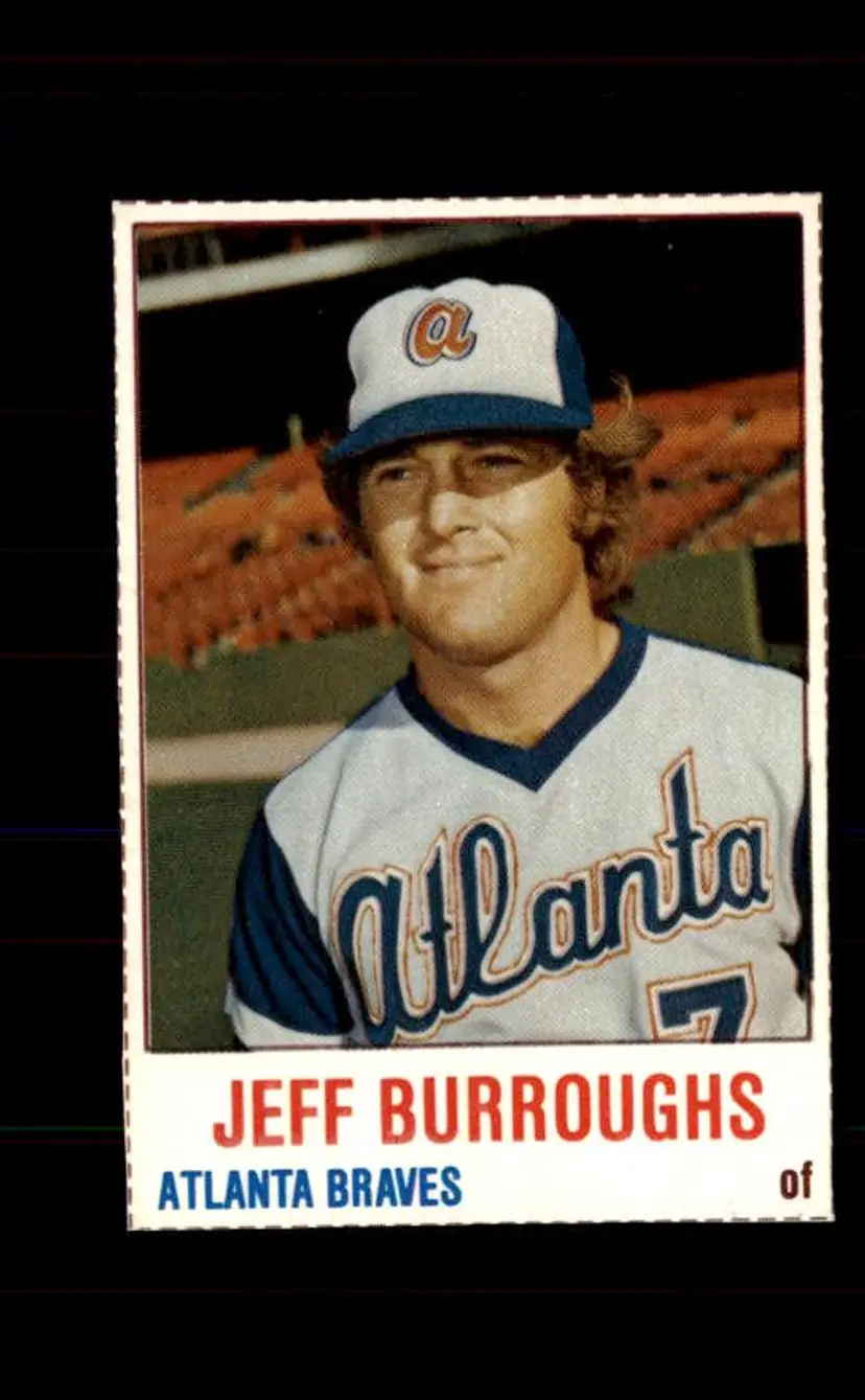 1978 Hostess #61 Jeff Burroughs - (pk4) - Atlanta Braves