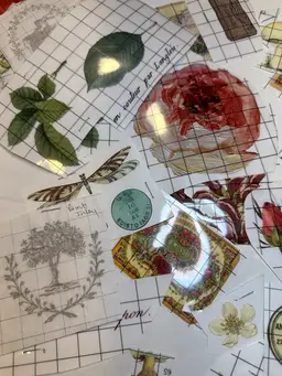 #26 4”x5” Bag Of IOD Transfer Pieces 20+ Pieces