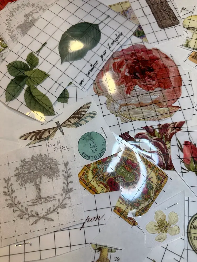 #26 4”x5” Bag Of IOD Transfer Pieces 20+ Pieces