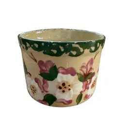 Alpine Roseville Pottery Crock Planter With Dogwood