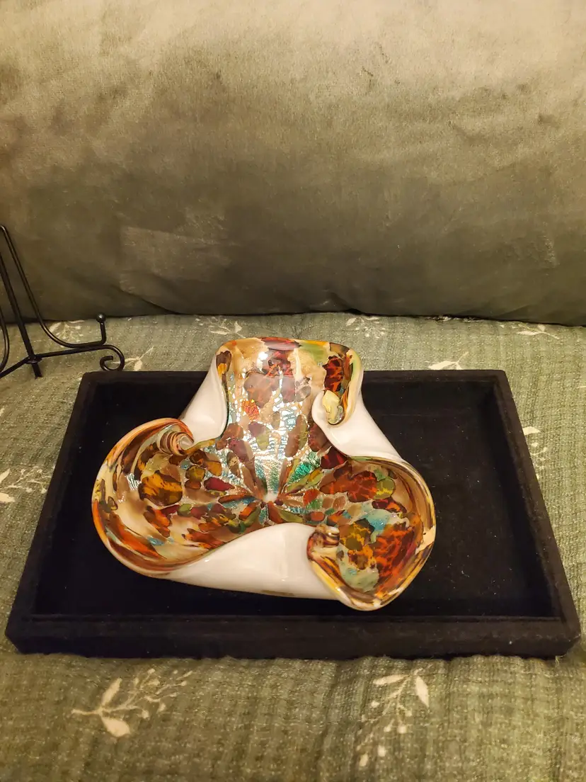 #01 Vintage Murano Tutti Frutti Bowl