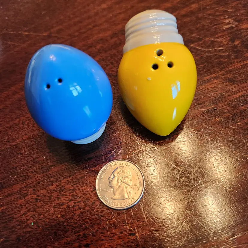Salt & Pepper Shakers Christmas Lights