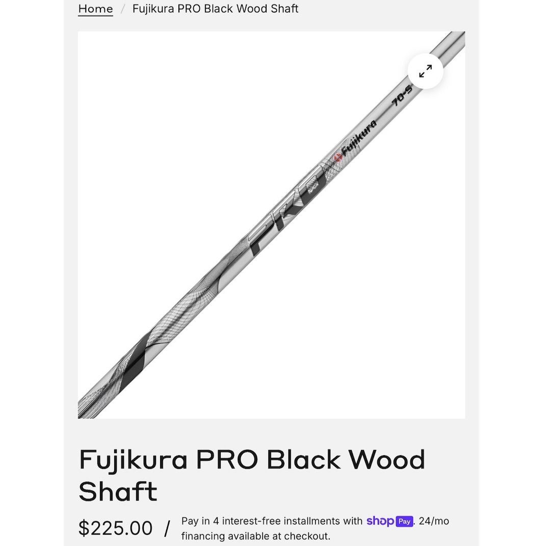 Stacked Golf · Fujikura Speeder X Tour Shaft