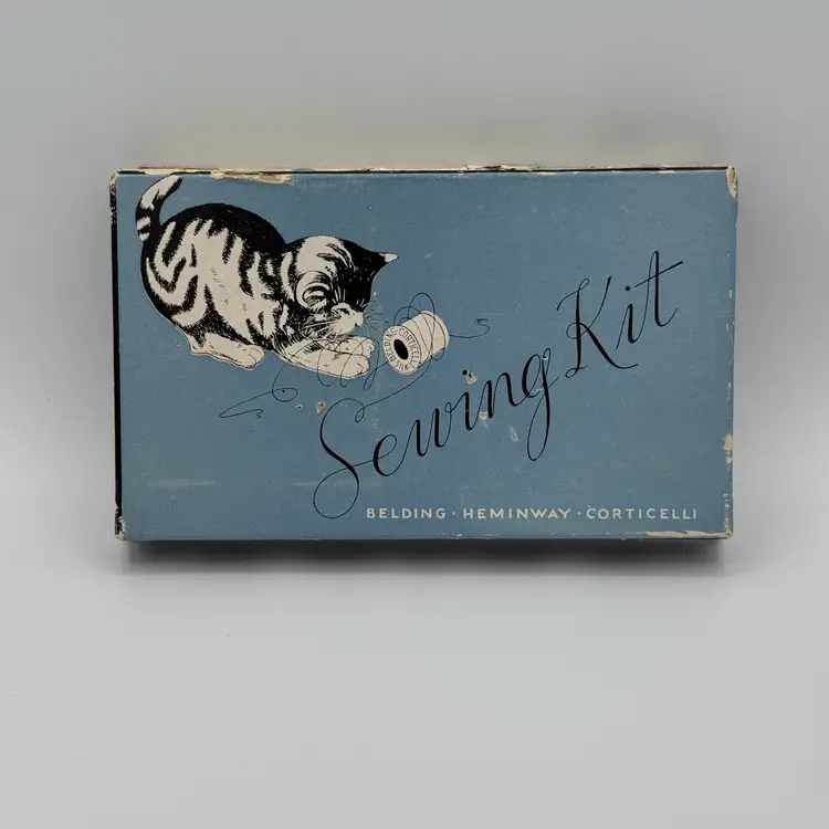Vintage Belding Hemingway Corticelli Sewing Kit