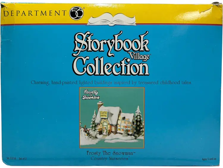 Dept 56 Storybook Village Collection Frosty the Snowman Country Nurseries NEW!