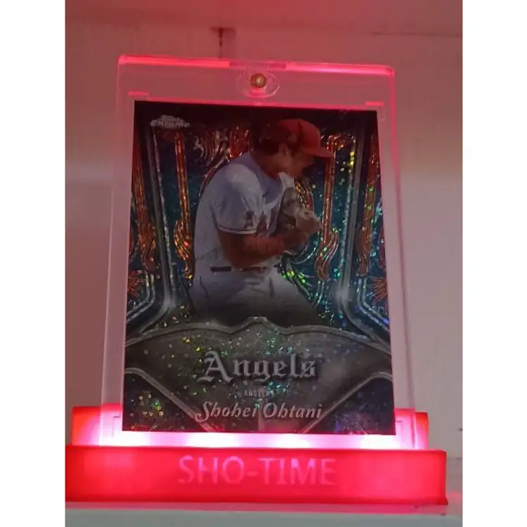 SHO-TIME LED Card Stand 35pt One-touch Case, & Battery 