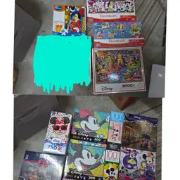 12 disney puzzles all new