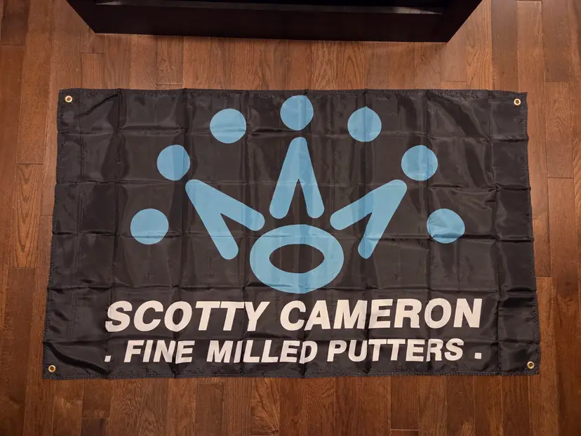 Scotty Cameron banner "Fine Milled Putters"