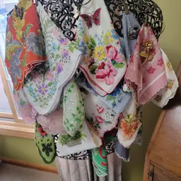 #04 Buyers Choice Hanky With Brooch