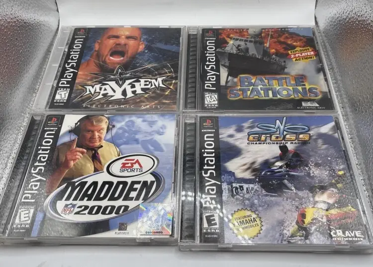 Lot Of 12 PS1 Games PlayStation 1 TESTED & WORKING