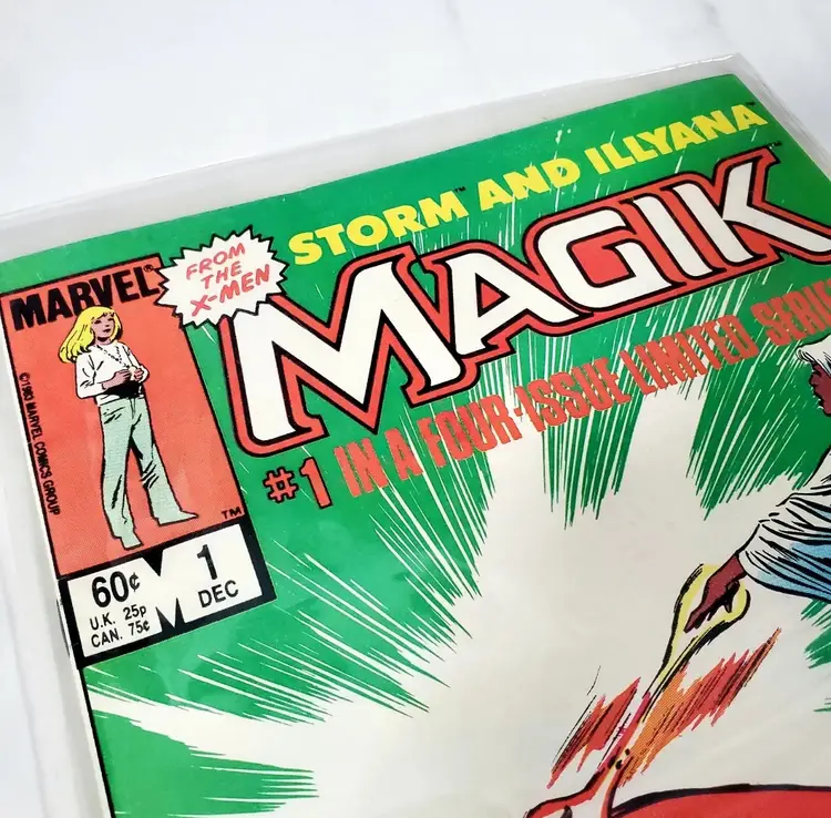 
Magik #1  1983 Vintage Marvel Comic - X-Men Storm and Illyana