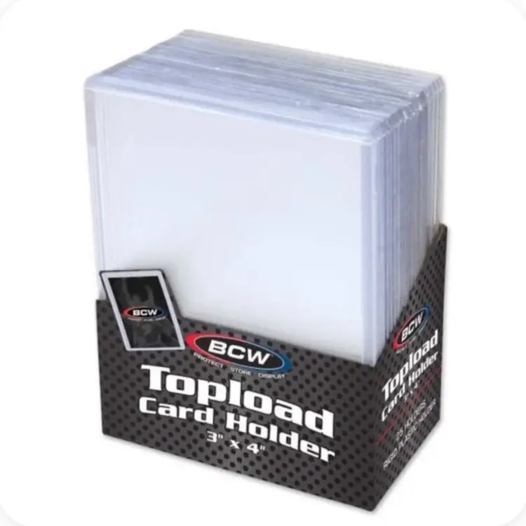 BCW Collector Supply Bundle (4x Standard Top Loaders And 1x Penny Sleeve Pack)