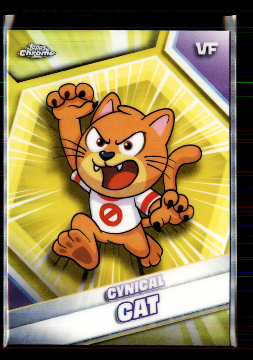 Cynical Cat Yellow 2026 Topps Chrome VeeFriends 1 - (143)