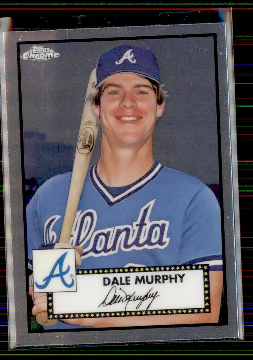 Dale Murphy 2021 Topps Chrome Platinum Anniversary #535 - Atlanta Braves - (153-307)