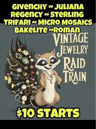 Vintage Jewelry Raid Train! Gift Worthy Jewelry!