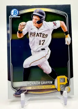 Konnor Griffin 2025 Bowman Chrome Prospects #BCP-86 (RC) Pittsburgh Pirates