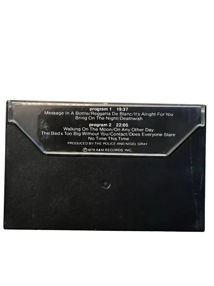 The Police Reggatta De Blanc (1979 Cassette Tape A&M Records)