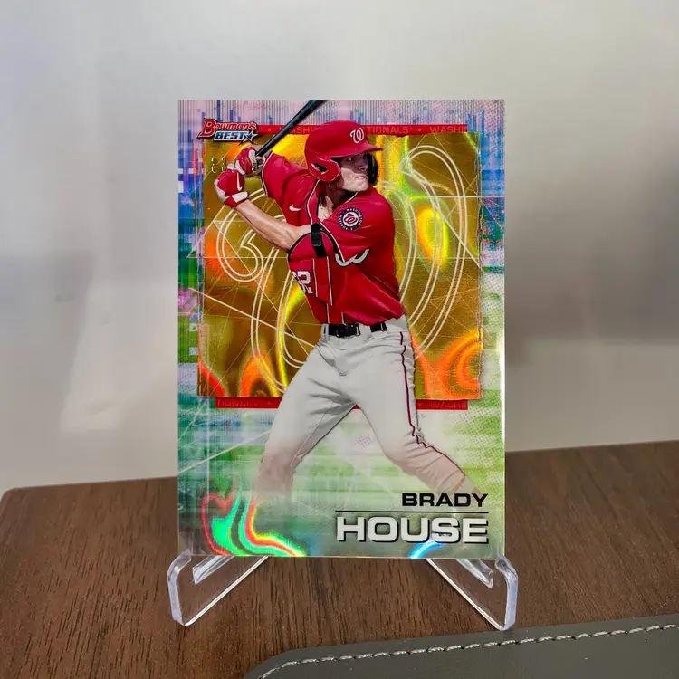 Brady House (Washington Nationals) 2021 Bowman’s Best /75