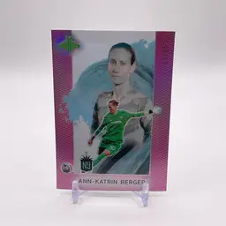 Ann-Katrin Berger - NJ/NY Gotham Fc- Pink Parallel 12/25 2024 Parkside NWSL Pacific #94 Soccer Card