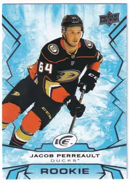 2022-23 Upper Deck Ice #110 Jacob Perreault RC Anaheim Ducks Hockey Card