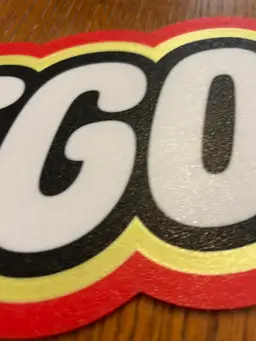 8x4 Lego Logo For Your Lego Room