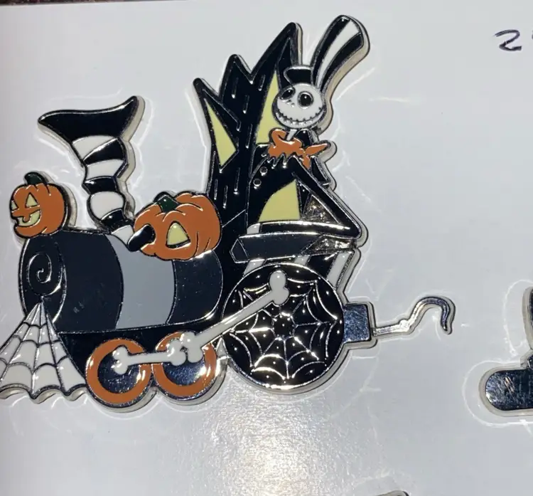 Nightmare Before Christmas 20th Anniversary Railroad Train Disney Pin - Complete