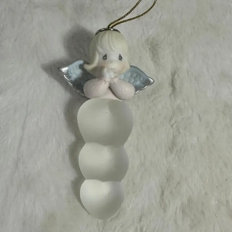 Precious Moments 2000 PMI Angel Icicle Hanging Ornament Christmas Holiday
