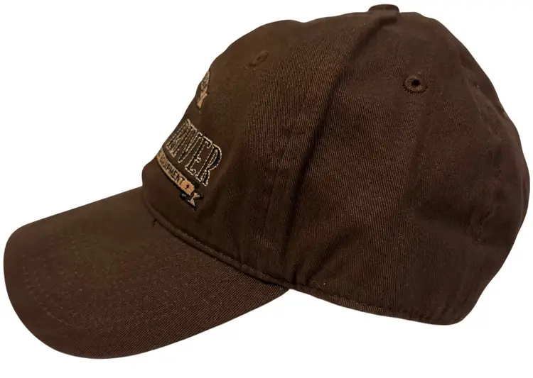Powder River Livestock Equipment Double Down Alley Brown Adjustable Hat - NWOT