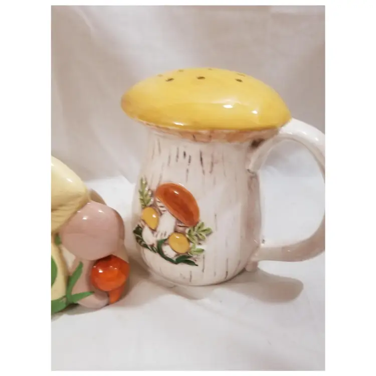Vintage Mushroom Kitchen Set